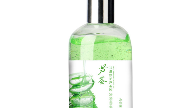 芦荟胶祛痘代加工厂-补水保湿收缩毛孔控油祛痘印芦荟凝胶 